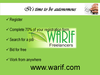 BUSINESS SERVICES from WARIF